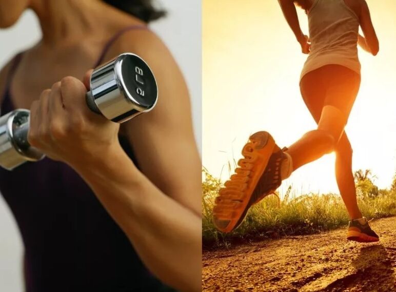 Cardio e treinamento de força