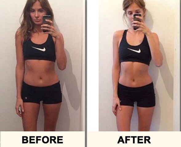 resultado antes e depois