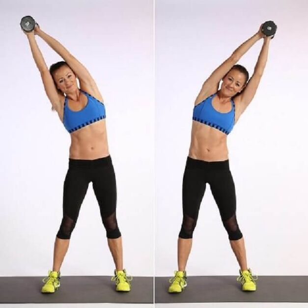 Inclina-se para o lado