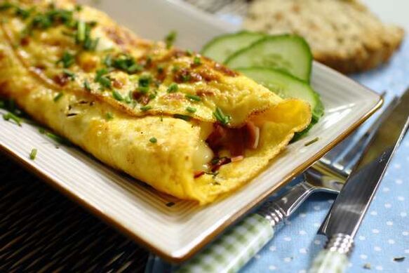 Omelete bávaro