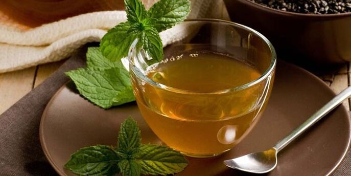 chá verde para dieta de maçã